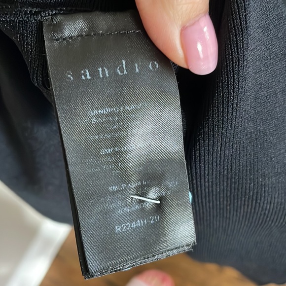 SANDRO knit dress like new - Picture 7 of 8